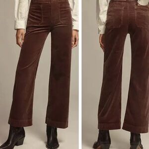 Anthropologie Brown Corduroy Pants